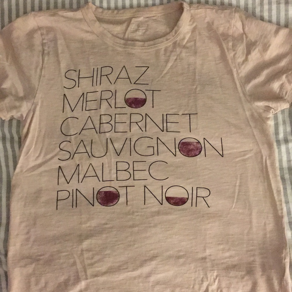 J.Crew Wine T-shirt M 🍷